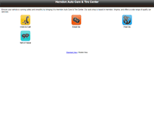 Tablet Screenshot of herndonautocare.com